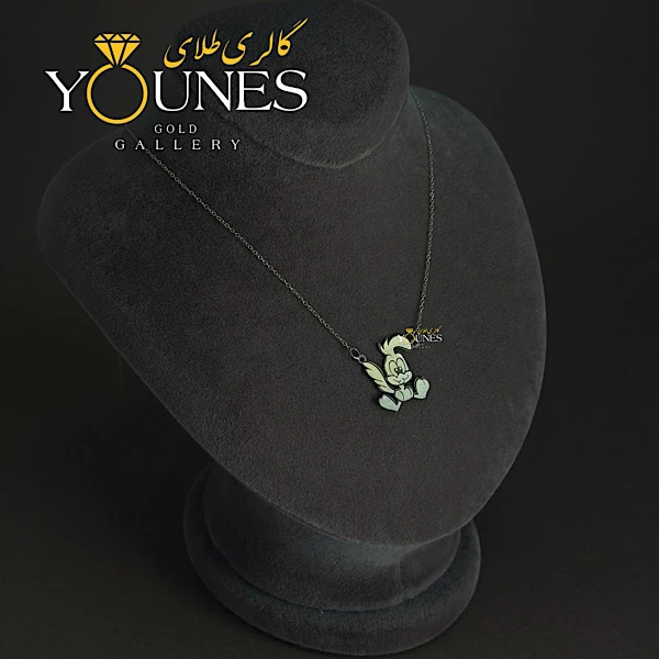 گردنبند تمام طلا حکاکی میگ میگ